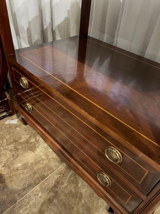 Mesa camilla de roble