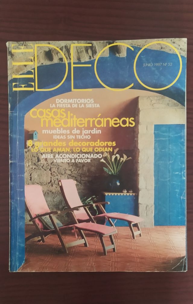 Revista Elle Deco n°52 año 1997
