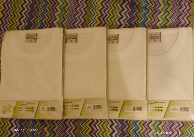 magliette caldo cotone SKY Cotton