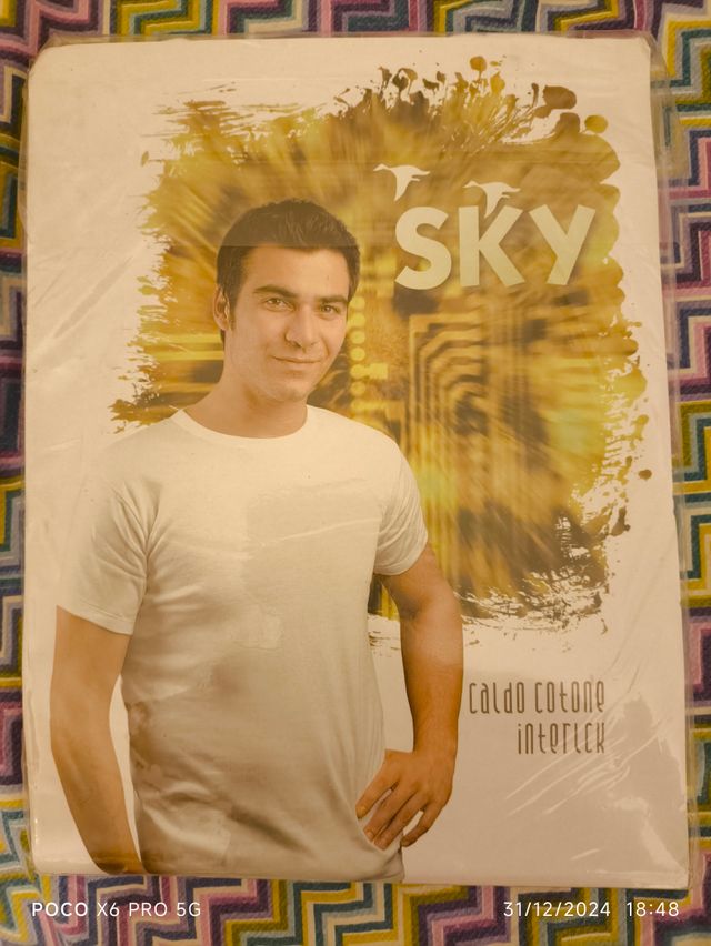 magliette caldo cotone SKY Cotton