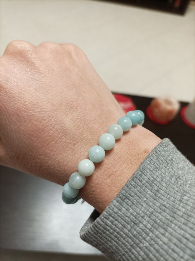 Bracciale elastico Amazzonite