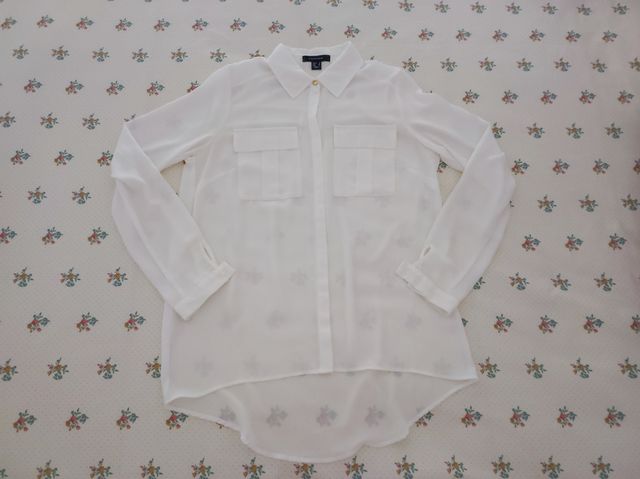 Camisa fluida blanca