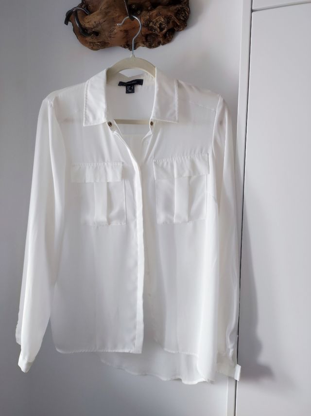 Camisa fluida blanca