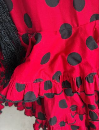 Traje flamenca