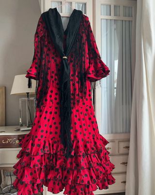 Traje flamenca