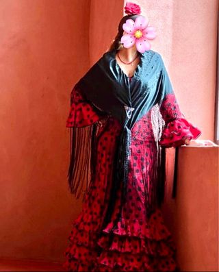 Traje flamenca