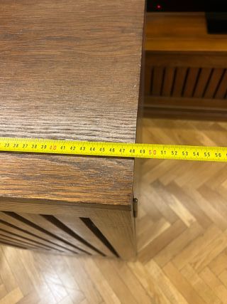 Mueble auxiliar salón madera maciza colonial