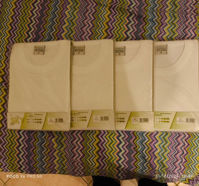 magliette in caldo cotone SKY Cotton