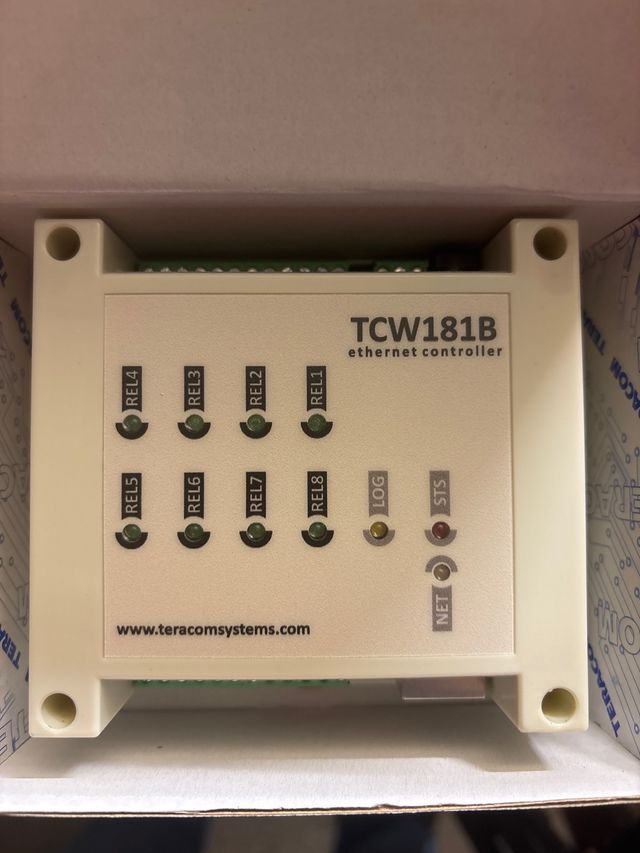 Modulo I/O ethernet di rete IP Teracom