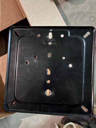 Porta targa moto