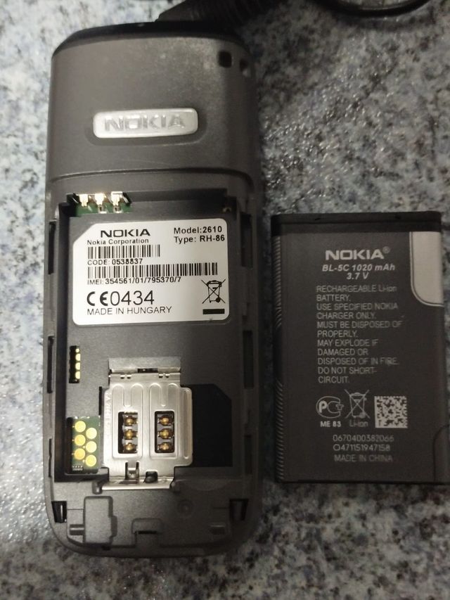 Teléfono Nokia M 2610