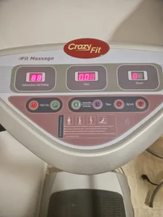 Plataforma vibratoria perdida de peso