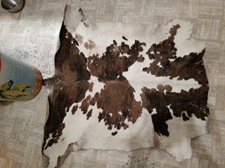 Alfombra de piel de vaca AUTÉNTICA de calidad