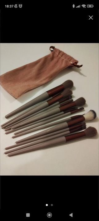 Kit de brochas nuevas maquillaje 