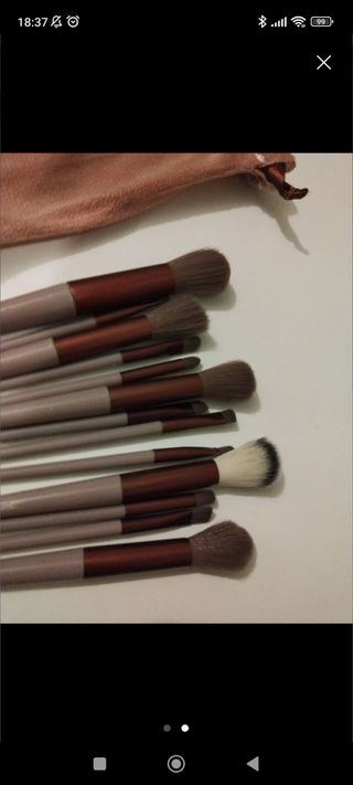 Kit de brochas nuevas maquillaje 