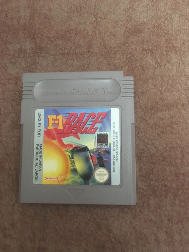 F1 RACE JUEGO GAME BOY