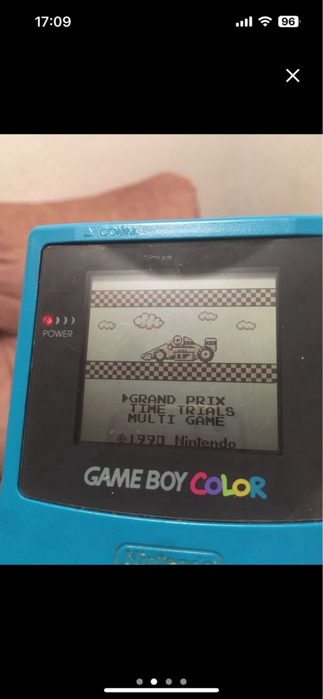 F1 RACE JUEGO GAME BOY