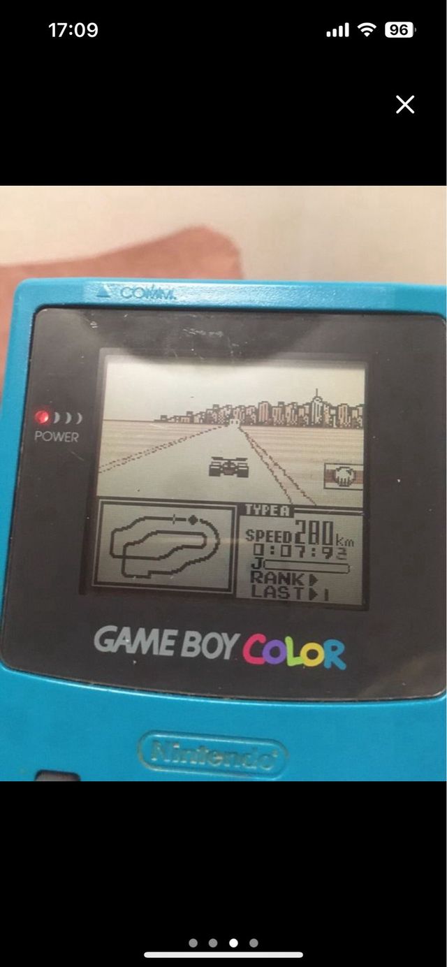F1 RACE JUEGO GAME BOY