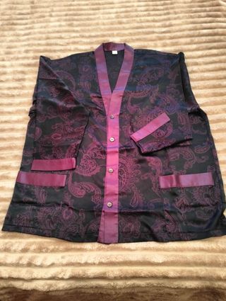 Completo pigiama Florida con vestaglia.