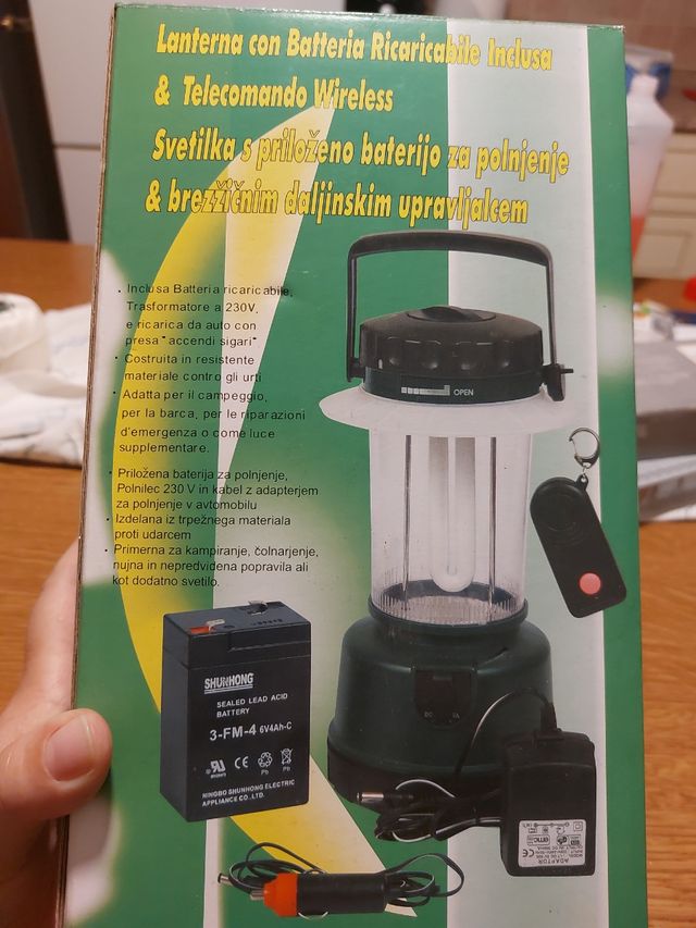 Lampada da campeggio