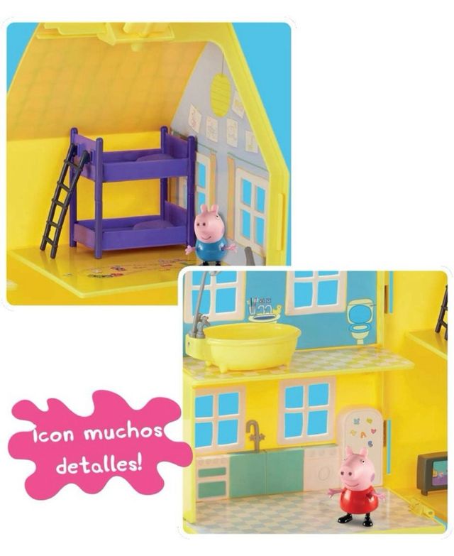 Casa de Pepa Pig y autobús