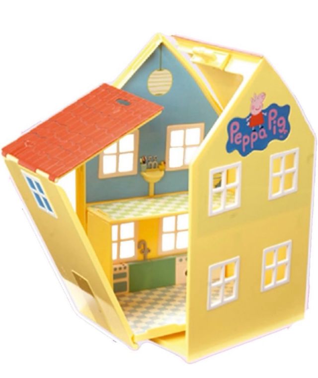 Casa de Pepa Pig y autobús