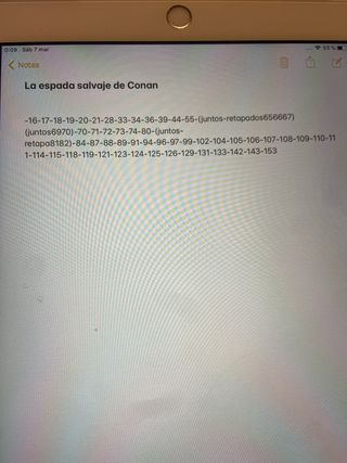 La Espada Salvaje de CONAN a elegir 10 numeros