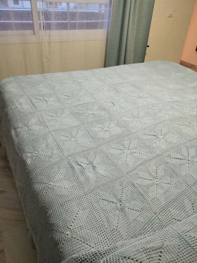 Colcha crochet tejida a mano. A ESTRENAR!!