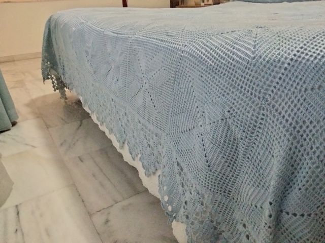 Colcha crochet tejida a mano. A ESTRENAR!!