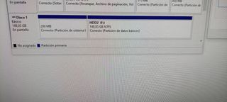 Disco Duro SATA 2,5" 169 Gb y adaptador USB