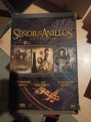 DVD Trilogía Señor de los Anillos