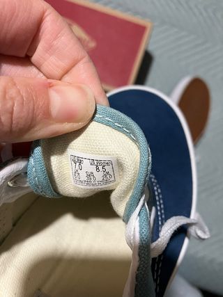 Zapatillas tenis bambas Vans número 39