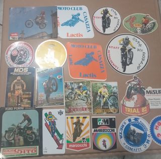 Adesivi stickers moto cross trial enduro