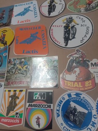 Adesivi stickers moto cross trial enduro