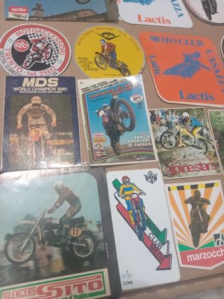 Adesivi stickers moto cross trial enduro