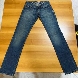 Frutta Denim Jeans 28 Blu Casual Alternative Y2K