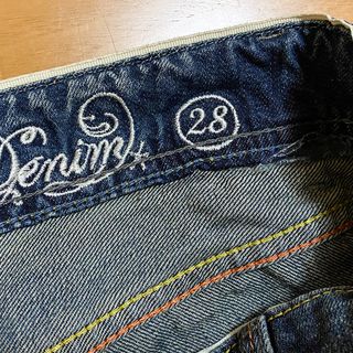 Frutta Denim Jeans 28 Blu Casual Alternative Y2K