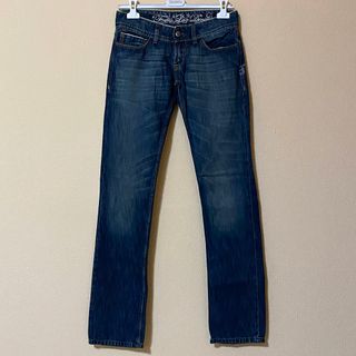 Frutta Denim Jeans 28 Blu Casual Alternative Y2K
