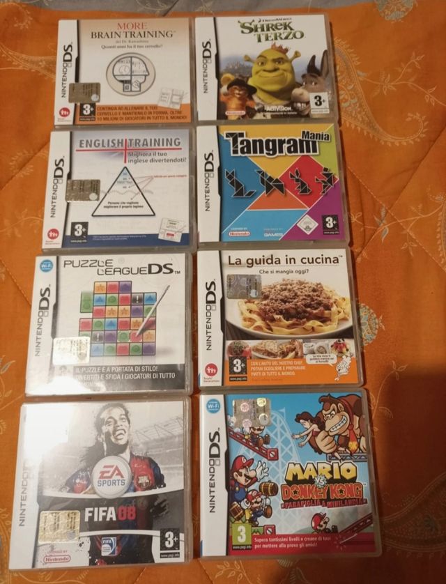 Tessere gioco Nintendo DS
