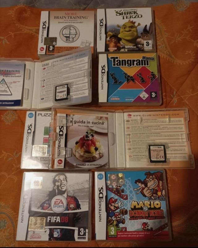 Tessere gioco Nintendo DS