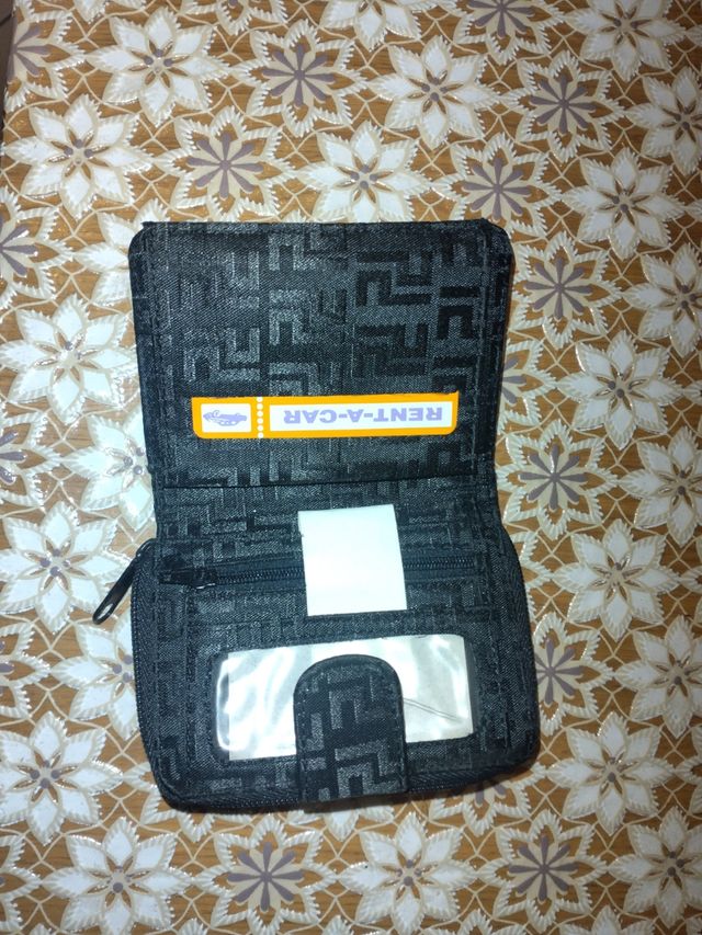 Portafoglio donna in stoffa