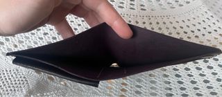 Cartera cuero artesanal