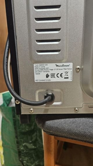 Se vende horno moulinex