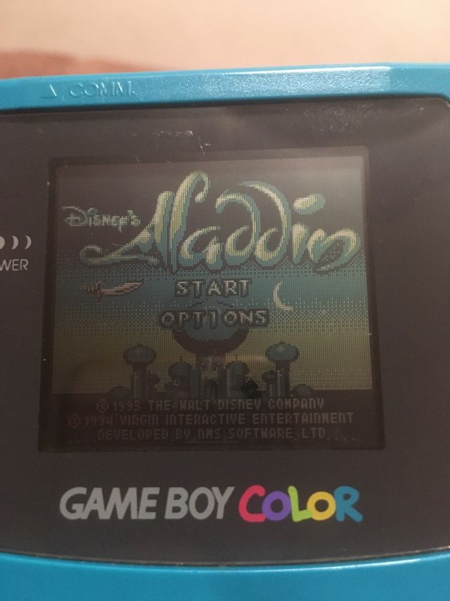 Aladdin Juego Game Boy