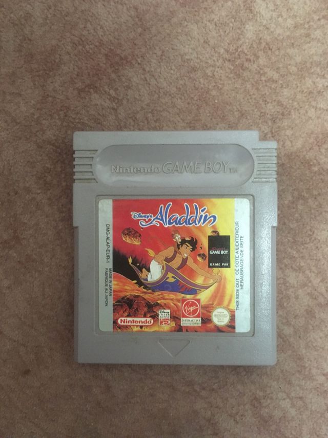 Aladdin Juego Game Boy