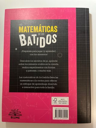 Ciencia cocina. Matemáticas de los batidos