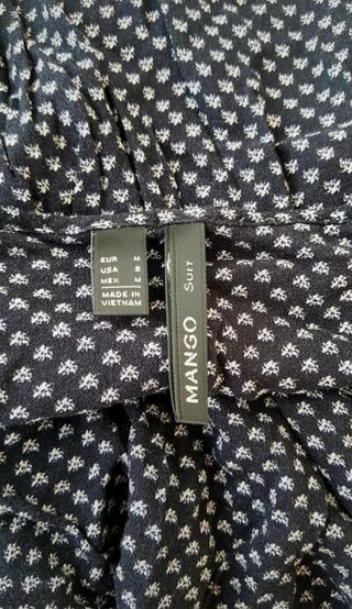 Blusón mujer Mango - Talla M