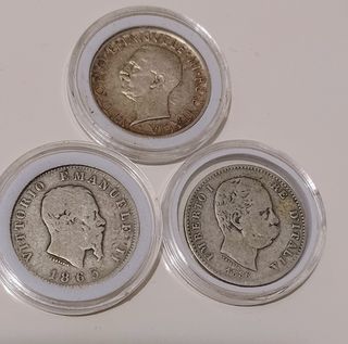 Tritico monete argento regno