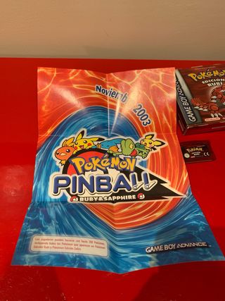 Pokemon Rubi Game Boy Advance