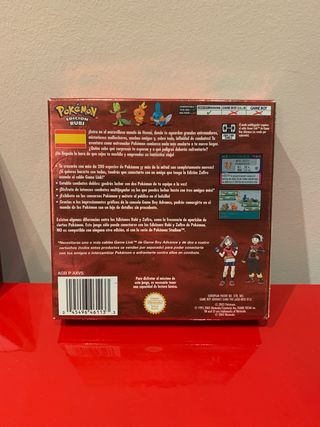 Pokemon Rubi Game Boy Advance
